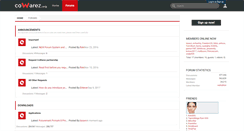 Desktop Screenshot of cowarez.org