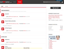 Tablet Screenshot of cowarez.org